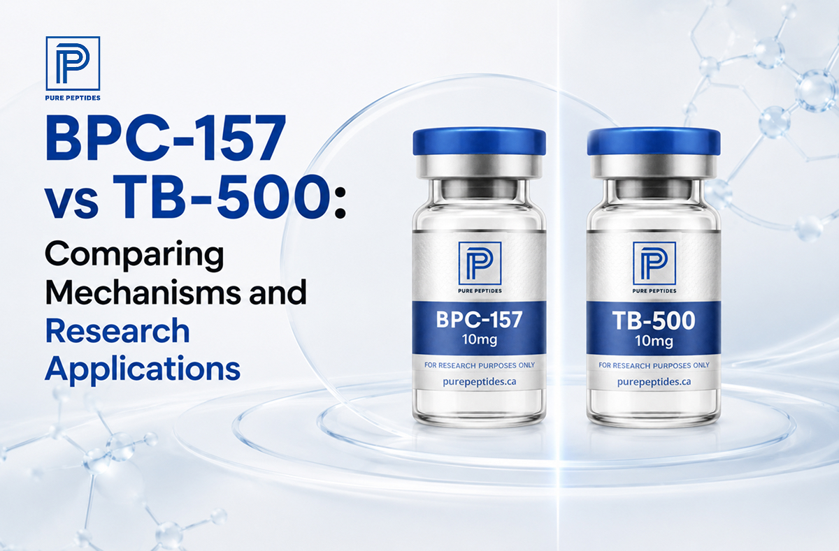 BPC-157 vs TB-500: Comparing Mechanisms and Research Applications