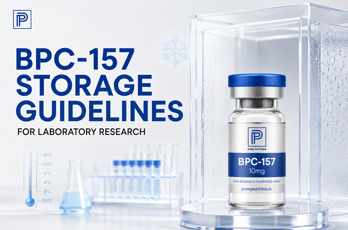 BPC-157 Storage Guidelines for Laboratory Research