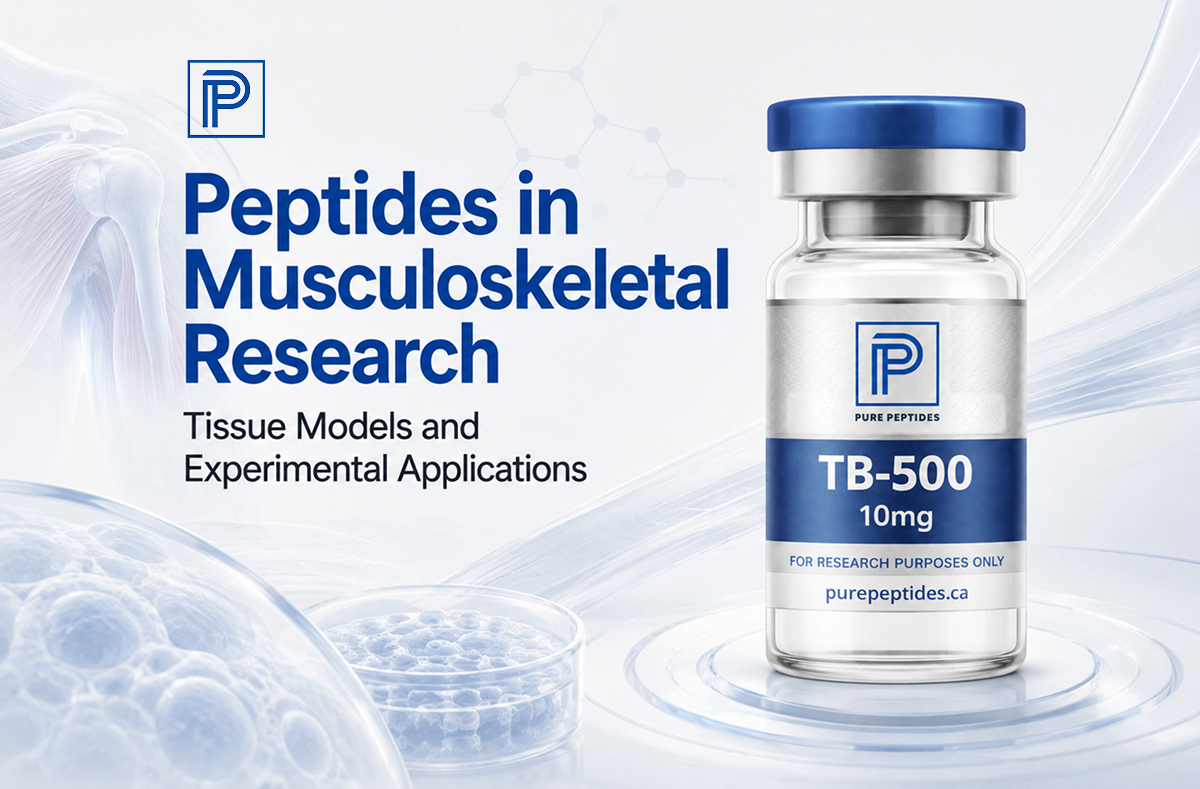 Peptides in Musculoskeletal Research: Tissue Models and Experimental Applications