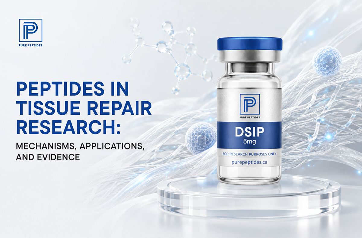 Peptides in Tissue Repair Research: Mechanisms, Applications, and Evidence