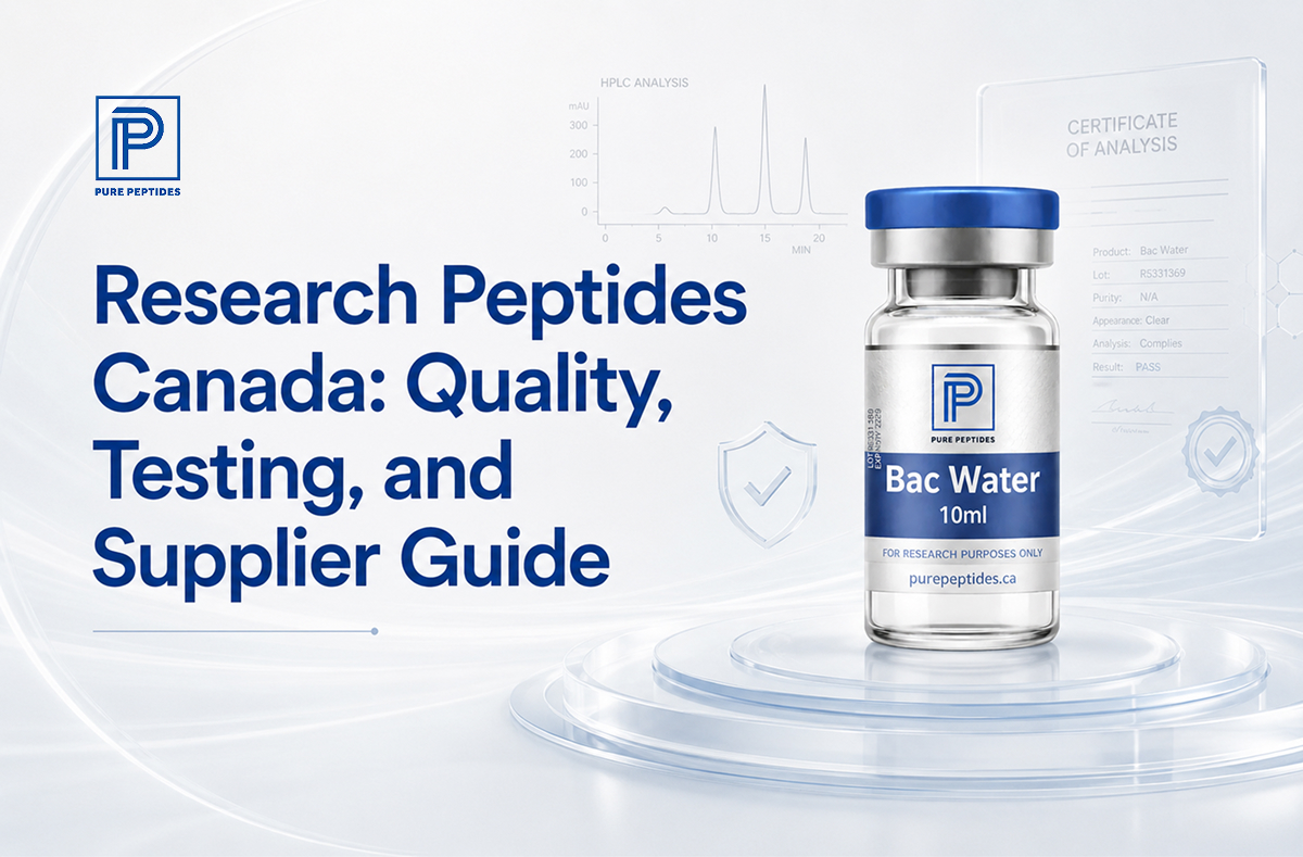 Research Peptides Canada: Quality, Testing, and Supplier Guide
