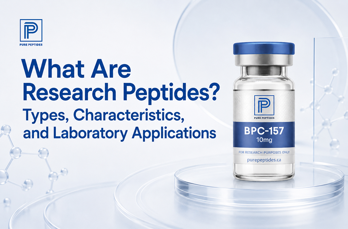 What Are Research Peptides? Types, Characteristics, and Laboratory Applications